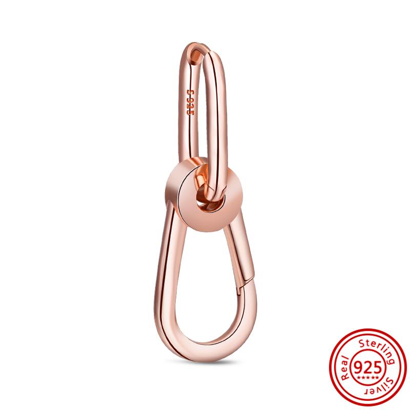 Новые серьги Me из стерлингового серебра 925 пробы с круглыми соединительными звеньями, подвесками в виде бабочки, подходят для оригинального браслета ME, сделай сам, ювелирный подарок