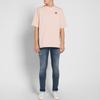 Adidas Originals Logo Print Loose Comfortable Pullover Short Sleeve T-Shirt Men Tops Vapor-Pink CF5321