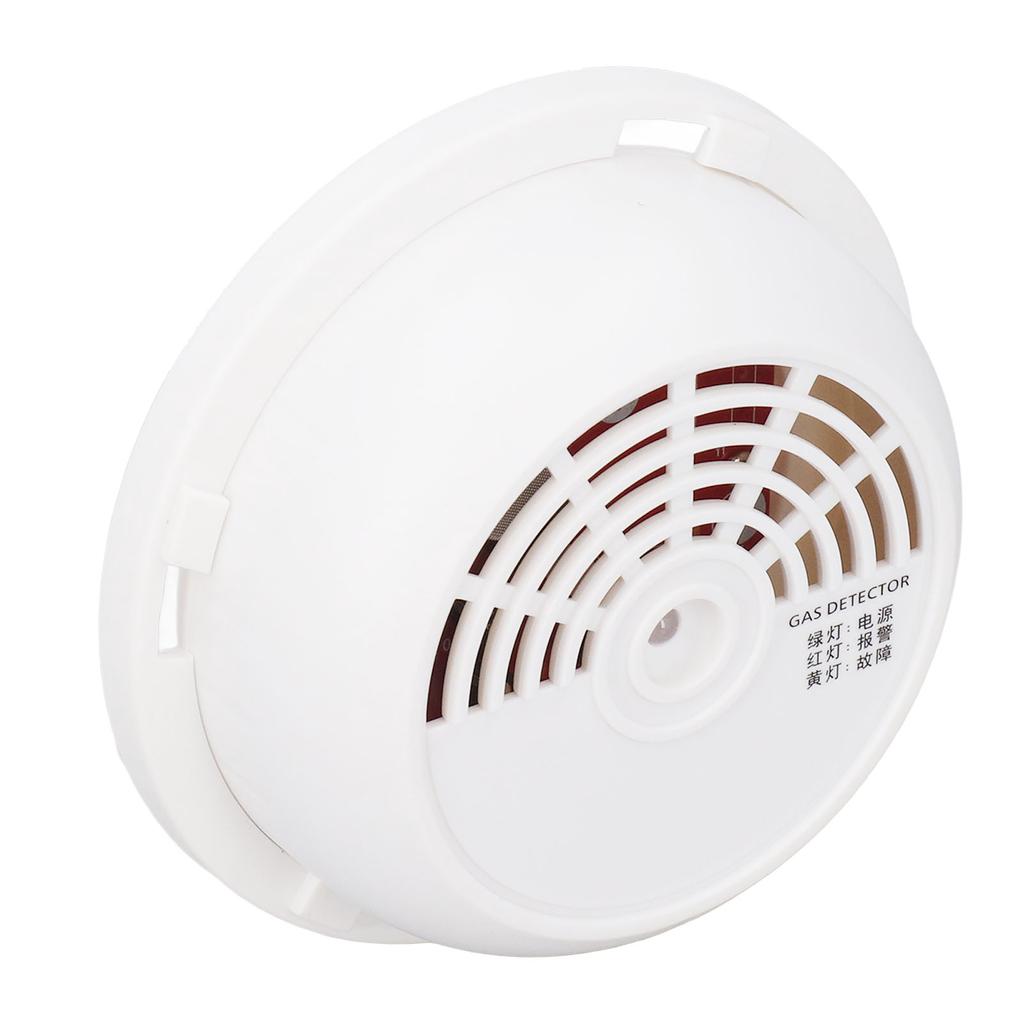 Детектор природного газа ABS Потолочная сетевая сигнализация Звуковое и световое оповещение Газовая сигнализация для дома Safe 12?28В