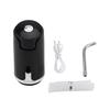 Portable Bottled Water Pump USB Rechargeable Dispenser for Home Kitchen Office Use (Black)