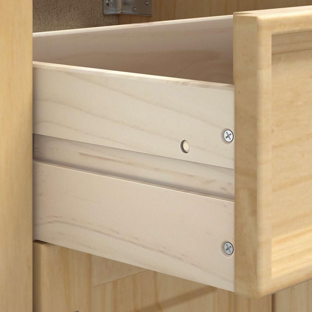 SKI Cabinet Honey Brown 40 x 46 x 81 cm Solid Pine Wood