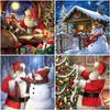 DIY 5D алмазная живопись Санта-Клаус мозаика Алмазная вышивка крестиком мультфильм Рождественский подарок ручная работа настенное искусство домашний декор