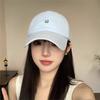 New Cute Cat Embroidered Baseball Cap High Value Sunscreen Peaked Cap Sunshade Breathable Spring and Summer Versatile Hat Women