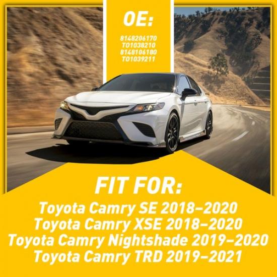 Передняя противотуманная фара Накладка Безель Крышка Основание Подходит Toyota Camry TRD -