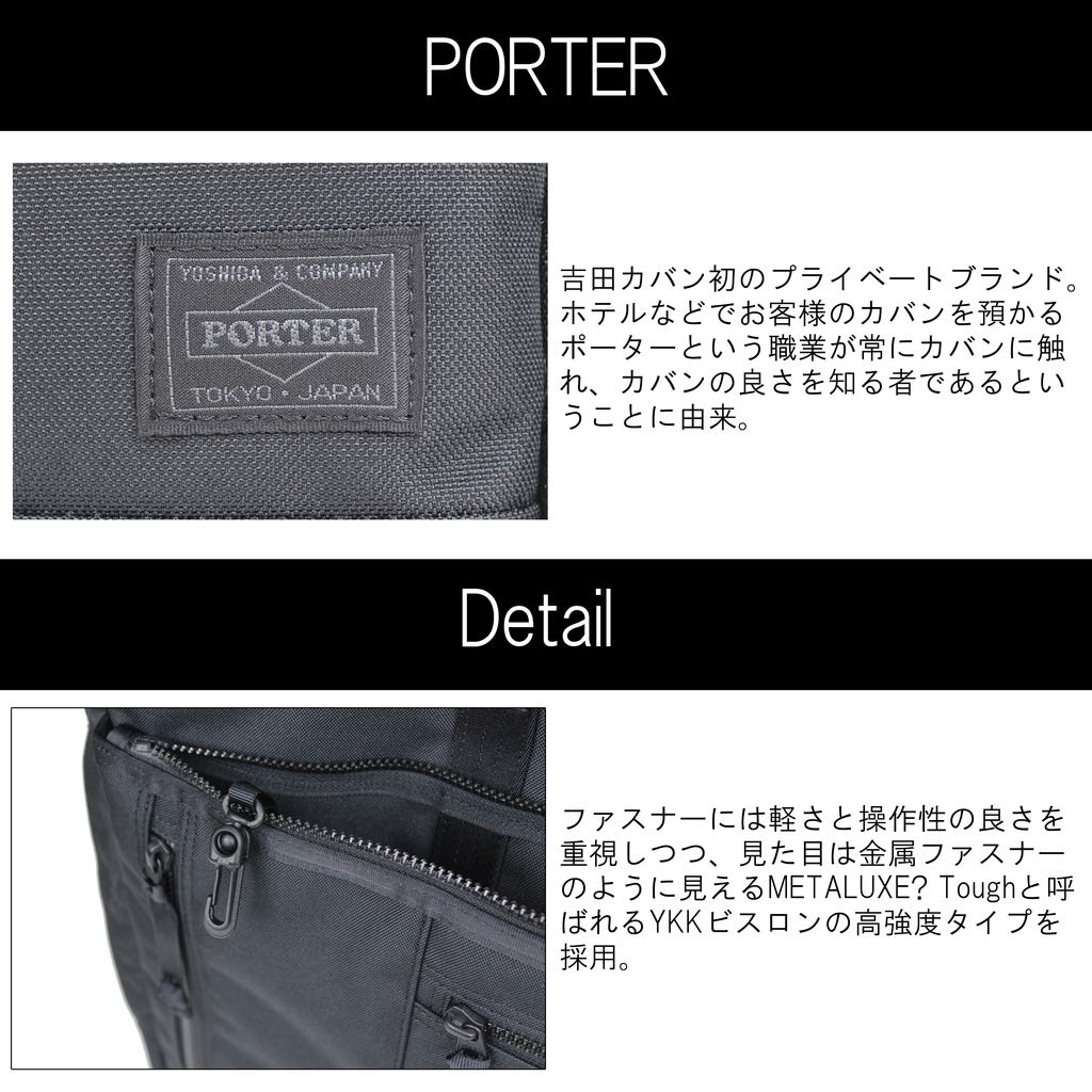 PORTER INTERACTIVE 2WAY BRIEFCASE S Деловая сумка [Porter] 536-17050 Черный/10