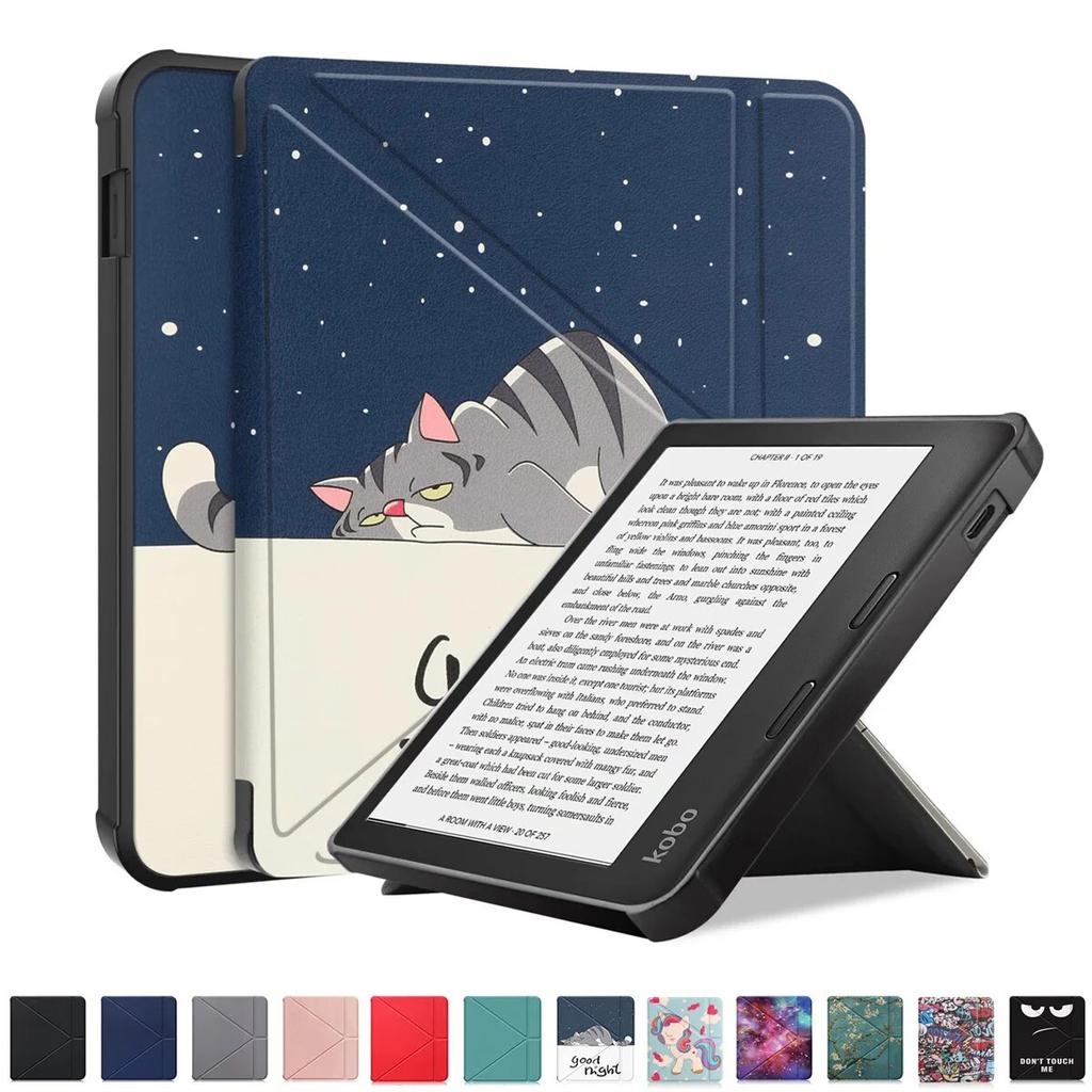 For KOBO Libra 2 Case ,For Kobo Sage Case TPU Protective Shell for New E-reader KOBO Libra 2nd Gen 2021 Libra H2O Cover