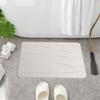 Bathroom Floor Mat Quick Absorbent Quick-Drying Diatom Mud Anti-Slip Bottom Entry Rug