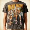 Футболка Стефа Карри Футболка Стефа Карри Night Night Винтажная футболка Баскетбольная футболка