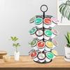 Holds 36 Pods Rotatable Coffee Pod Holder 360 Degree Rotates Capsule Display Rack  Cafe Shop