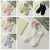 6Pairs Winter Floor Plush Socks Flower Warm Socks Women Soft Coral Fleece Socks  Autumn