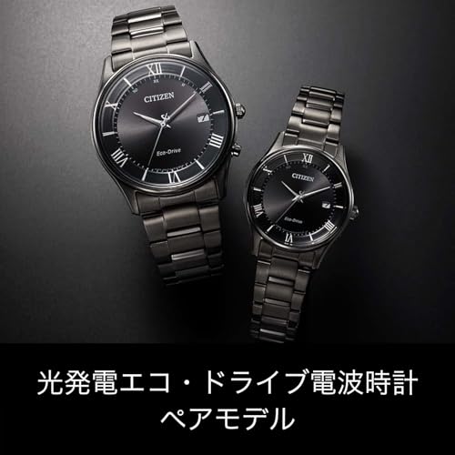 Citizen Eco-Drive Radio Watch AS1064-53E Black Night Color