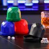 1 Set Dice Cup with Base 5 Dot Dice Heavy Duty Manual