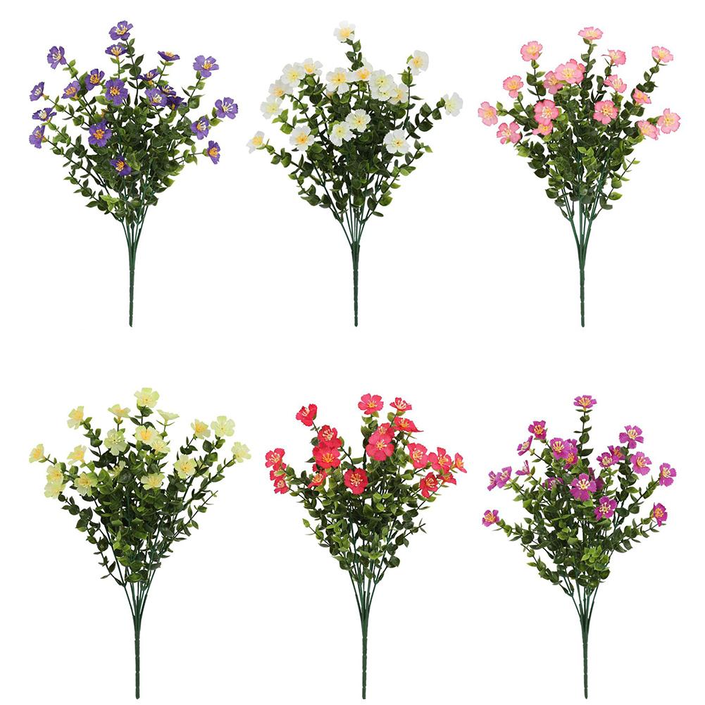 Искусственные цветы Поддельные цветы Шелкография Шелковая ткань