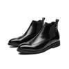 Кожаные ботинки для мужчины Натуральная кожа Ботинки большого размера Высококачественные дизайнерские формальные ботинки Повседневные ботинки Деловые