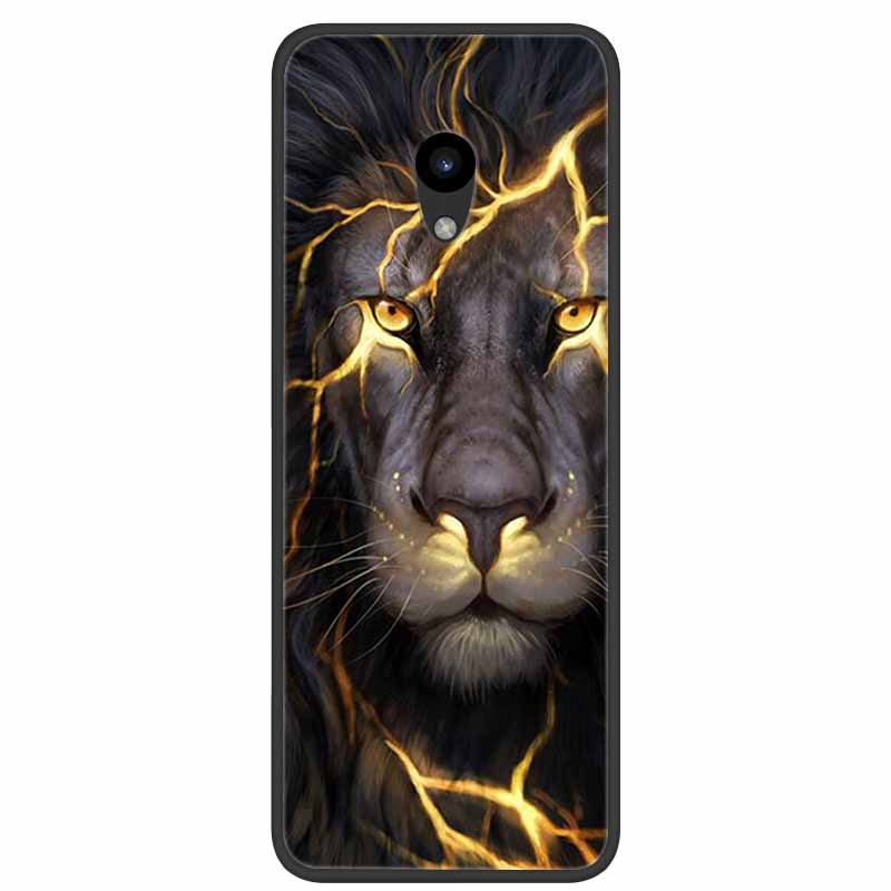 Для чехлов Qin F21 Pro F21Pro Волк Мягкий ТПУ Силикон Ударопрочный Задний Чехол Для Телефона Xiaomi Qin F21 Pro 2.8'' Funda Coque