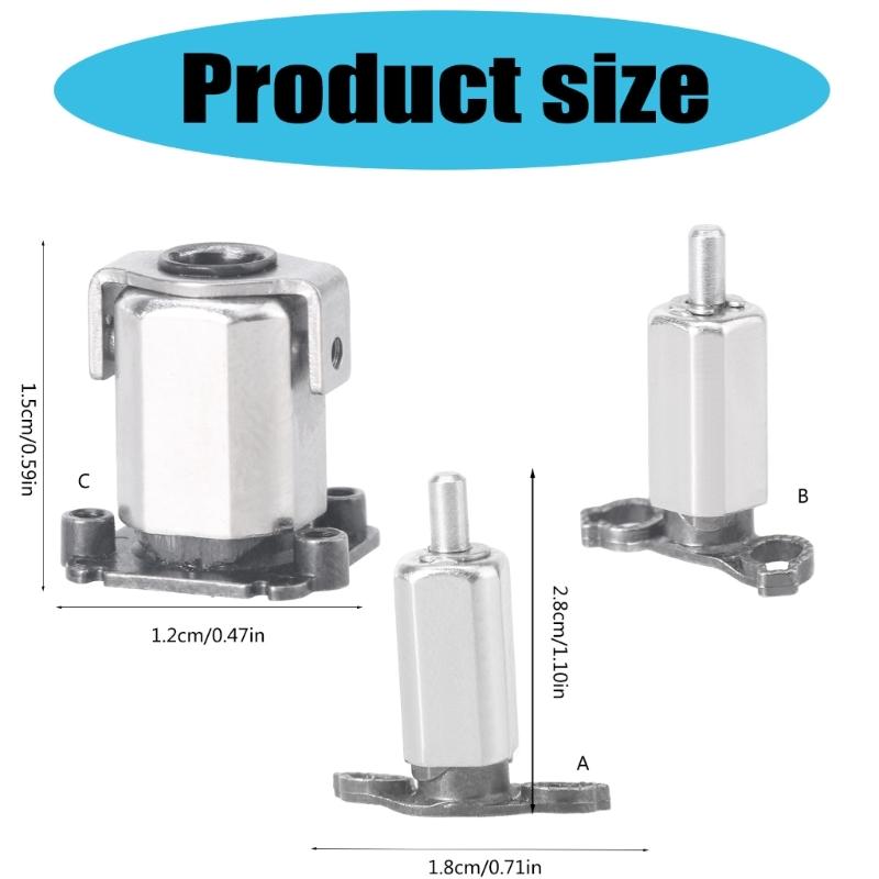 Металлический подвес Мотор рысканья/тангажа Вал рычага БПЛА Вращающийся вал Запасная часть для Yu 3 Наслаждайтесь стабильной работой
