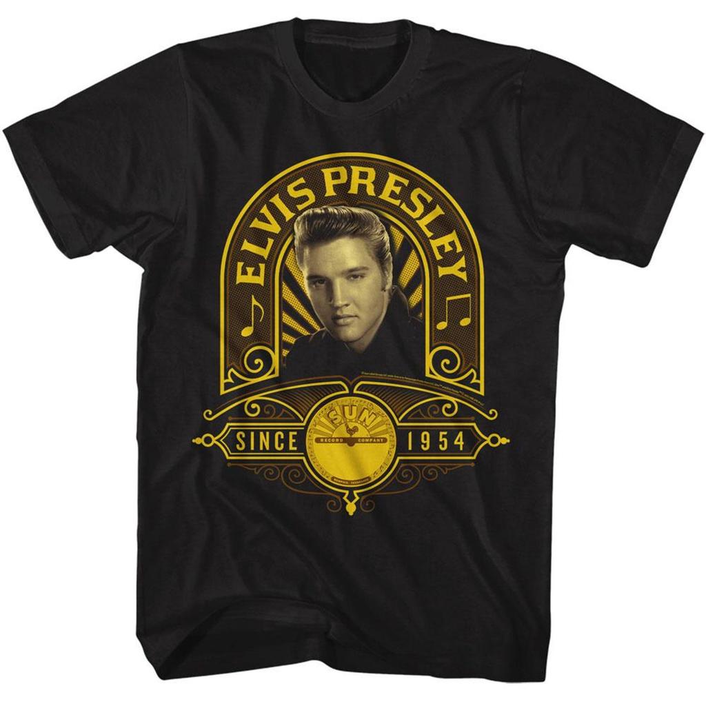 Elvis Sun Records Since 1954 Black Shirts