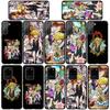 Чехол для телефона Samsung Galaxy S25 S24 S23 iPhone 16 15 Xiaomi Redmi Note 14 13 12 16E X 11 Pro Max OPPO Moto Huawei Cartoon Seven Deadly Sins Meliodas