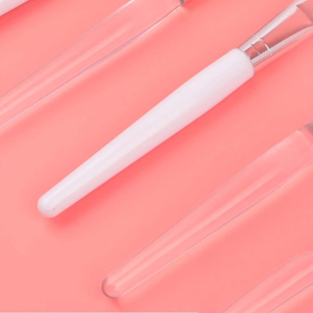 1pcs DIY Cosmetic Tool Skin Care Tools Facial Mud Mixing Brush Makeup Brush Silicone Mask Brush