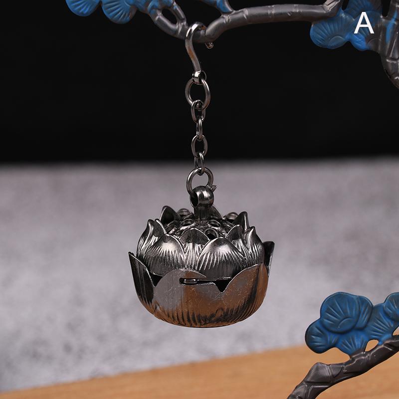 1 шт. металлическая подвесная печка из сосны, подвесное украшение для ароматерапии, антикварная подвесная курильница для офиса, йоги, медитации, домашнего декора