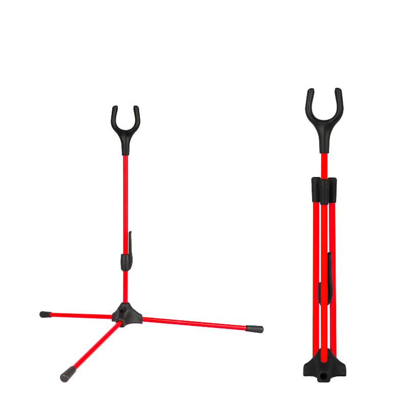 5 Colors Foldable Removable Fiberglass And Plastic Bow Stand Holder Portable Bracket Frame Hanger For Archery Recurve Bow