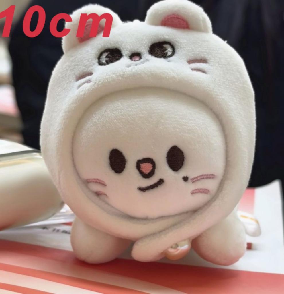 Плюшевая подушка-обнимашка SKZOO Кукла Подарок фанатам Плюшевая игрушка в стиле Тедди Кукла-плащ Неделя FM в Сеуле Подарок ребенку на день рождения Магическая школа