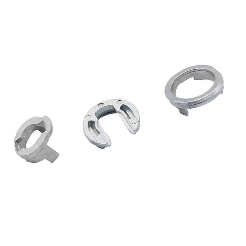 7 шт. Детали для продвижения автомобиля Цилиндр замка двери Ремонтный комплект из цинкового сплава Для VW POLO GOLF BORA SKOD Передний правый/левый 1U0837167E