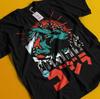 Kaiju Tokyo Monster T-Shirt Japanese Giant Lizard Anime Shirt Graphic Tee Unisex