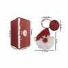 1 Pcs Decorations Knitted Claus Flower Ring Hanging Ornaments Tree Decorations Photo Props Children's Small Gifts
