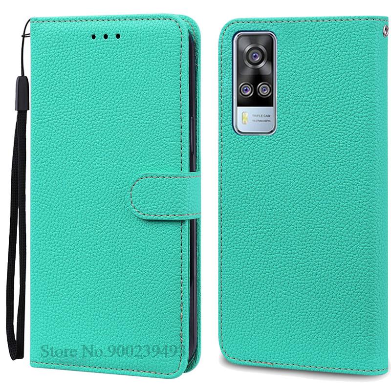 Для Vivo Y31 2021 Чехол V2036 Чехол-книжка с кошельком Для Vivo Y51 Y51A V2030 Y 51 31 Чехол VivoY31 Для Vivo Y33 Y53S 4G Мягкая обложка Funda