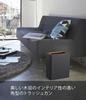 Мусорный бак Yamazaki Jitsugyo квадратный коричневый Ш28 x Г15 x В30 см RIN RIN Bag Be Seen Trash Can 3195 (Ямадзаки) приблизительно. Не мочь