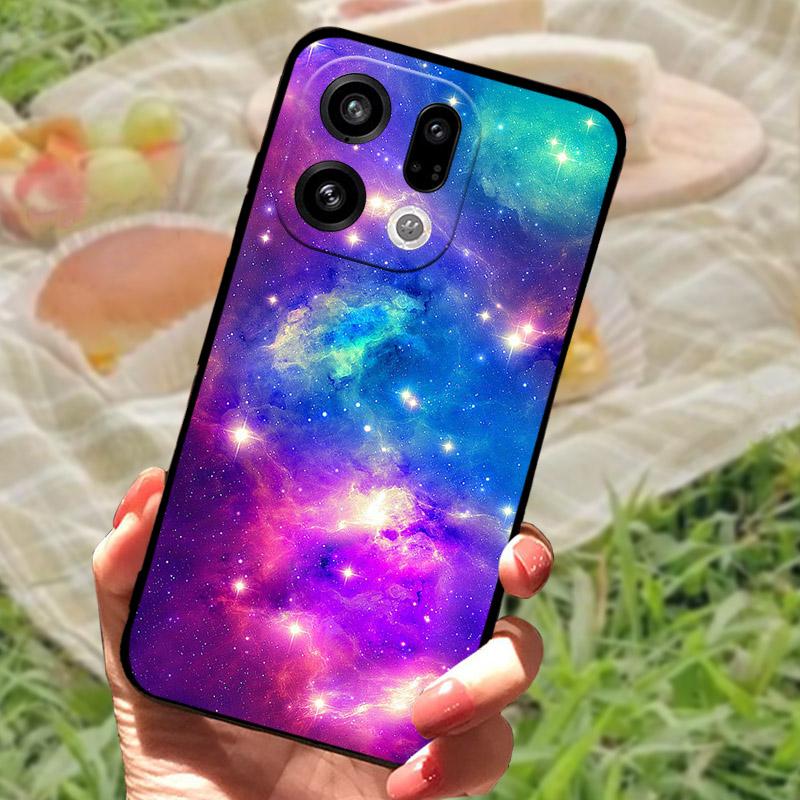 Чехол для OPPO Find X9 Pro FindX9 Силиконовый Мягкий TPU Чехол для Телефона для OPPO Find X9Pro X 9 Чехол Бампер Противоударный Funda Coque PLJ110
