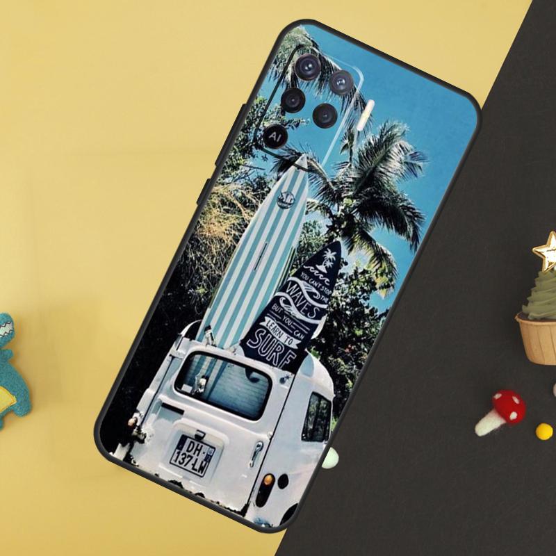 Волна для серфинга для OPPO A57S A53S A54S A98 A78 A58 A79 A15 A17 A77 A16 A76 A96 A52 A72 A5 A9 A94 A74 Чехол