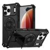 Роскошный усиленный бронированный чехол для IPhone 17 16 16e 15 14 13 12 Pro Max Магнитная беспроводная зарядка Противоударный держатель Защитная крышка