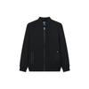 Fleece Windbreaker Jacket Men Jackets Black F11M132709F-BK