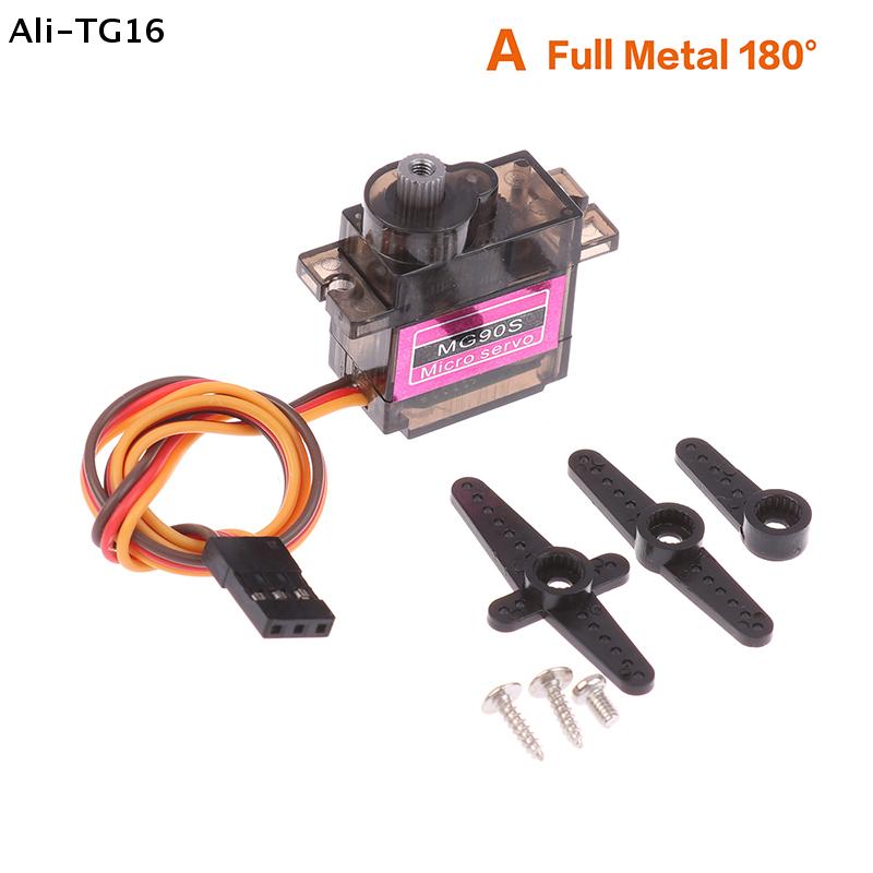 (YY)1Pc 2026 New MG90S Servo All Metal Gear 9g SG90 Upgraded Version For RC Helicopter Boat Car Mini Servos for Arduino Project
