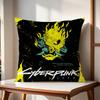 Игровая наволочка C-Cyber-Co-P-punk 2077 Для подушки Диван Принт Декорация Комната Дом Офис Кофейня Автомобиль Скандинавская Простота