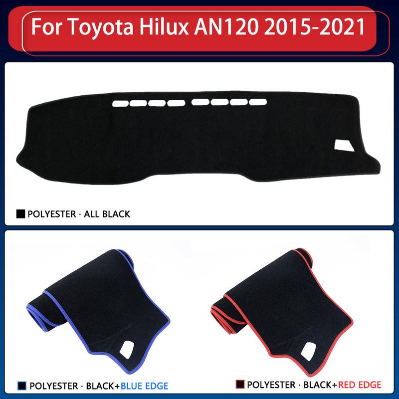 Накладка на панель приборов Dash Mat для Toyota Hilux AN120 AN130 2015~ Коврик Защита от солнца Подушка Защита от солнца Козырек Аксессуары 2016