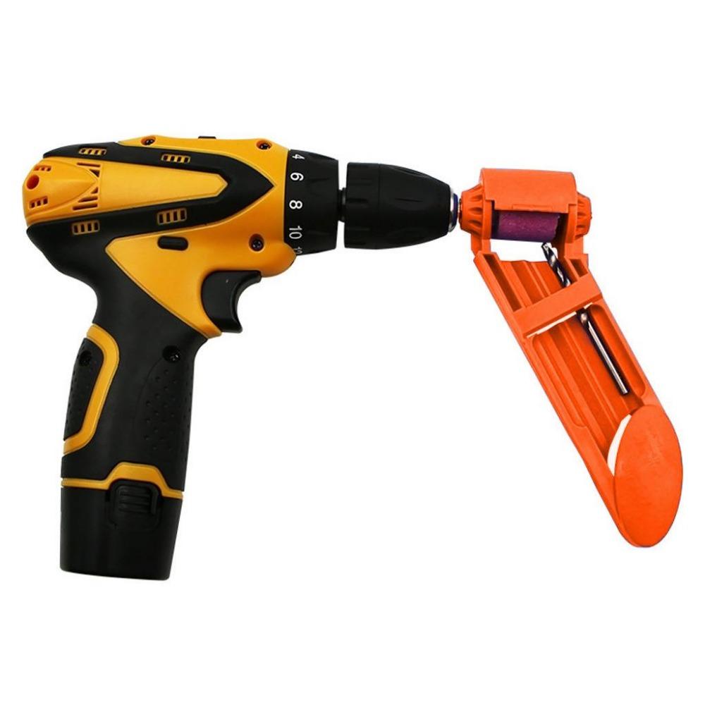 1 комплект, портативная точилка для сверл 2,0-12,5 мм, заточка спиральных сверл, станок для заточки корундовых шлифовальных кругов, инструменты