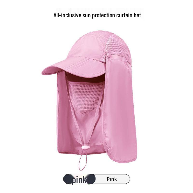 Унисекс шляпа с защитой от УФ-лучей и съемным клапаном – быстросохнущая шляпа от солнца для альпинизма и рыбалки