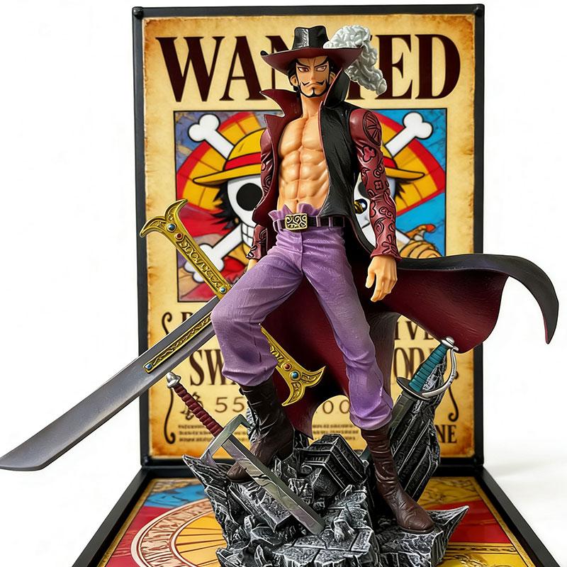 2026 Фигурки ONE PIECE Глаз Ястреба Дракуль Михоук Аниме Фигурка Топ Война ПВХ Модель Статуя Кукла Коллекция Украшения Игрушки Подарок