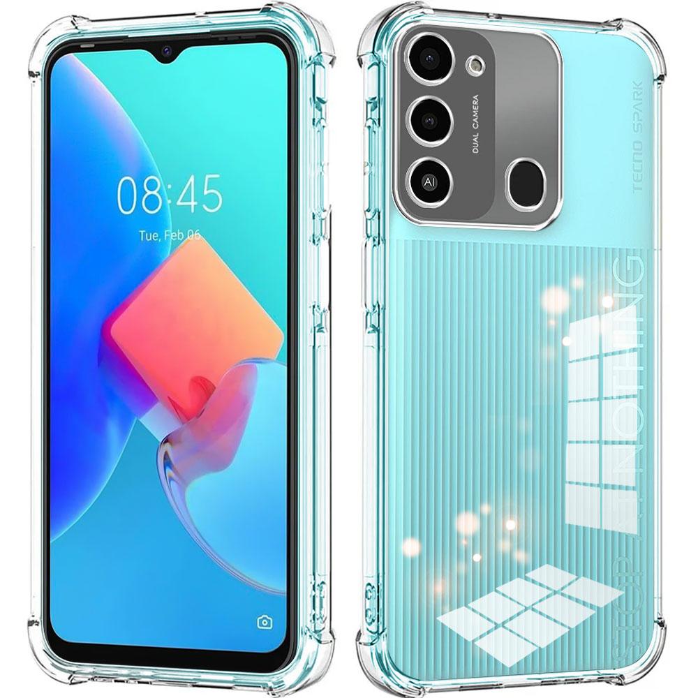 Shockproof Clear Phone Case For Tecno Spark 8C 8P 7T 7 8 Pro Case Soft Silicone Bumper For Tecno Spark 7T 8c 2022 Cover Fundas