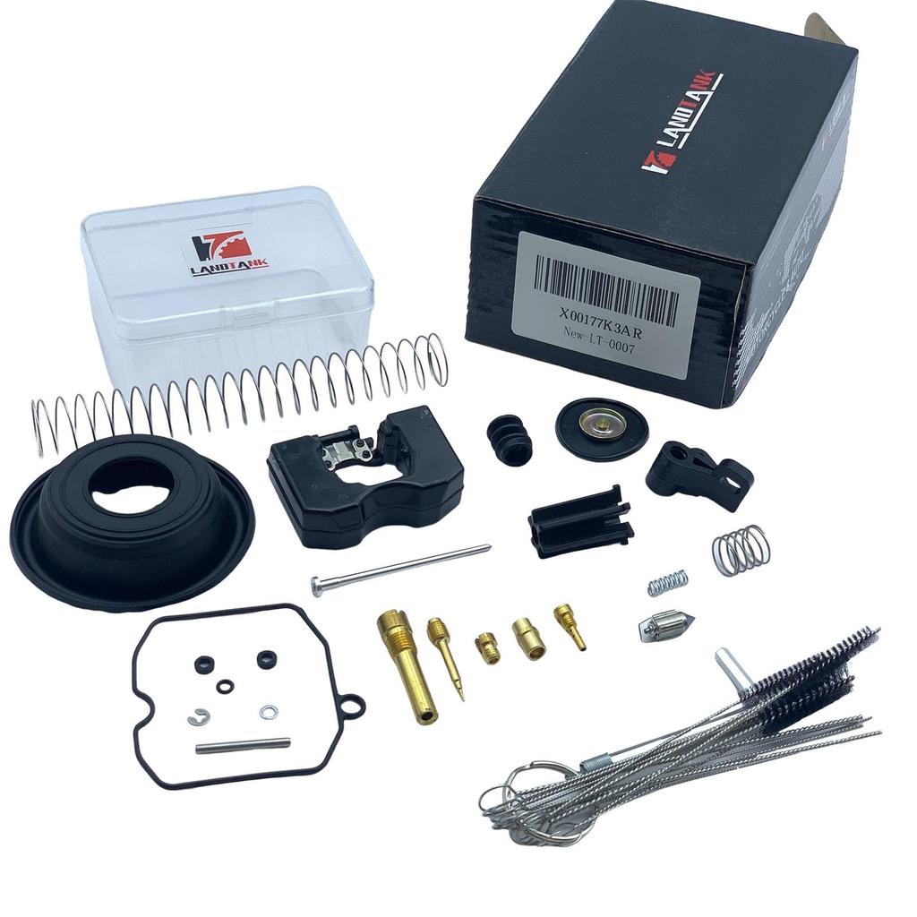 LandTank Carburetor Repair Kit for Harley CV40 27421-99C CV Carburetor Kit with Float and Vacuum Diaphragm