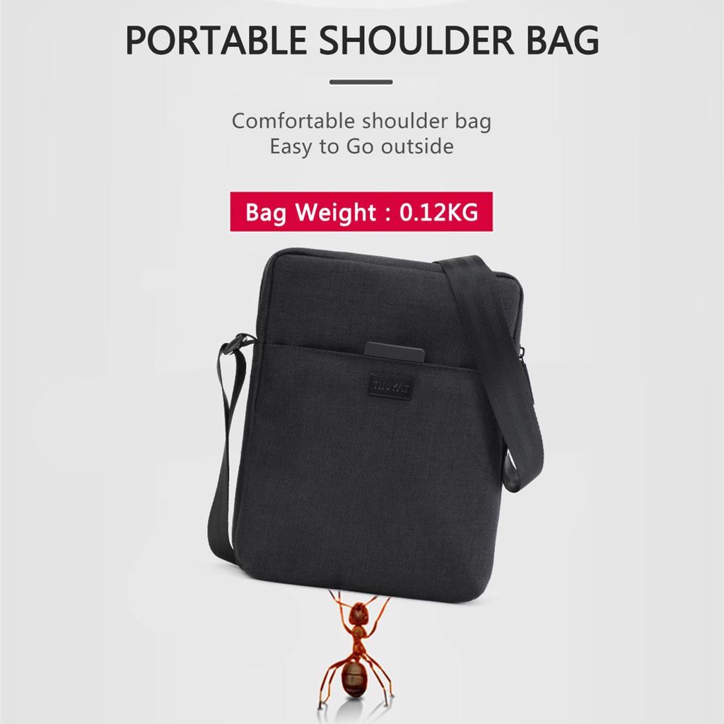 TINYAT Мужские сумки Легкая парусиновая сумка через плечо для Ipad Повседневные сумки через плечо Водонепроницаемые деловые сумки для багажа и сумок Мужские сумки Сумки через плечо