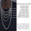 Silver Color Metal Necklace Thick Hollowed-out Necklace Hip Hop Man Necklace  Daily Wear