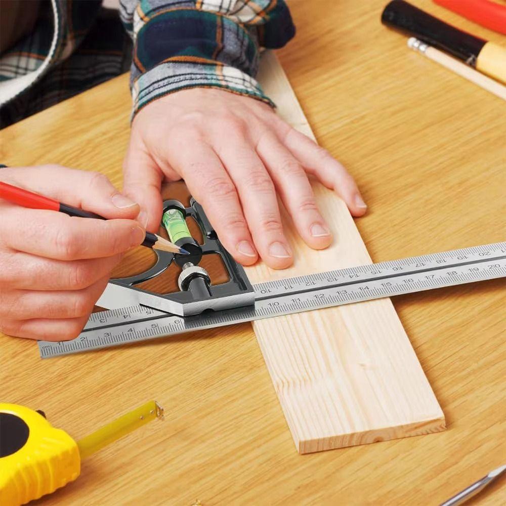 Durable Spirit Level Stainless Steel Angle Measuring Tool Construction