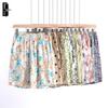 Women's Rayon Cotton Silk Pajama Shorts - Spring/Summer Thin, Plus Size, Loose Beachwear