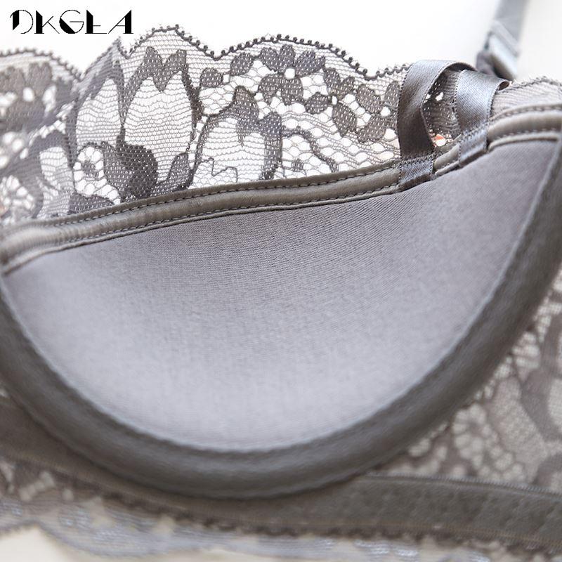 DKGEA Sexy Bra Sets Plus Size Underwear Set Women Lace Brassiere