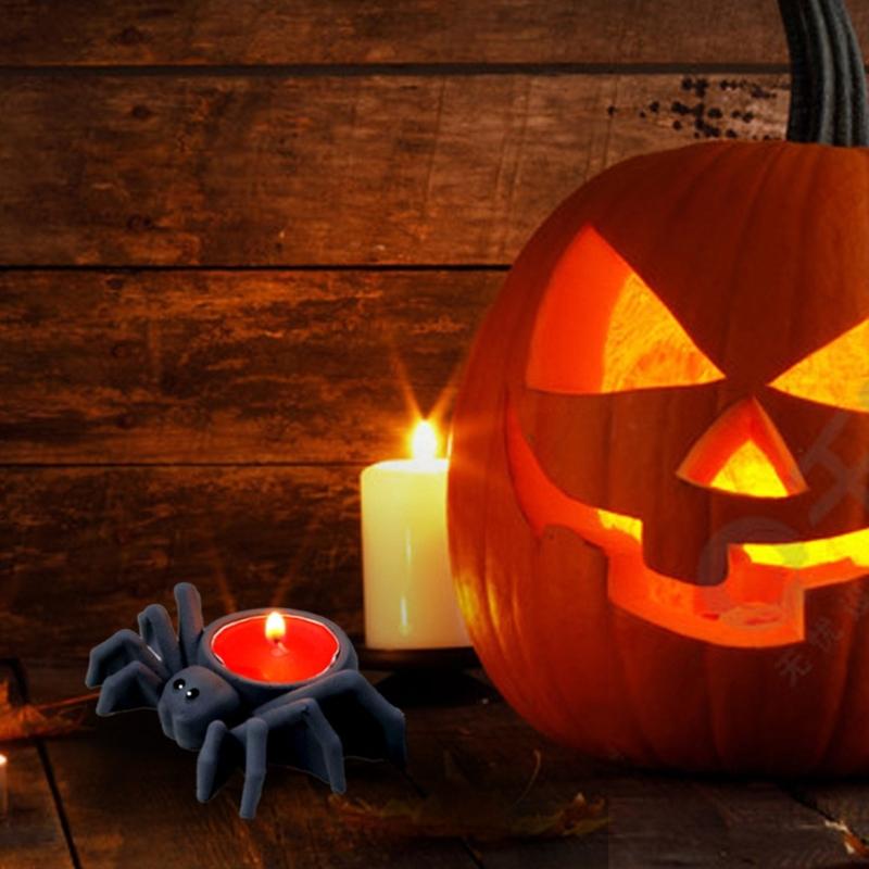 Большие пауки, подсвечник, смоляные формы, лоток, силиконовые формы для литья из эпоксидной смолы, формы для подсвечников, ювелирных изделий