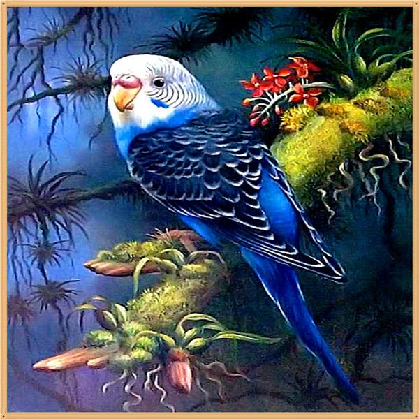 5D DIY Алмазная картина Мультфильм животных Цветок Алмазная вышивка Часть Круглый горный хрусталь Вышивка крестом